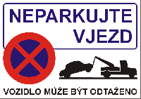 A4, Neparkujte vjezd, 25P